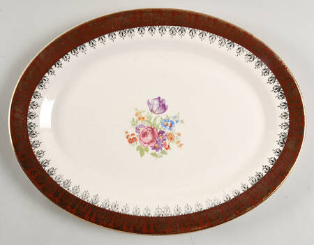 HLC3835 13" Oval Serving Platter