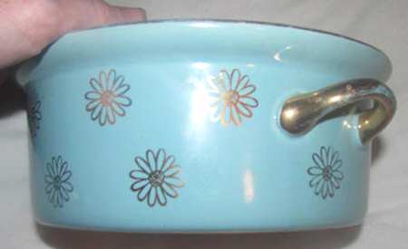 Gold Label Kitchenware Daisy #76 1 3/4 Quart Round Casserole No Lid