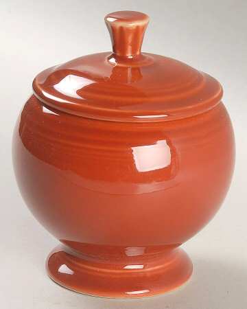 Fiesta Paprika (Intro 2010) Individual Sugar Bowl & Lid