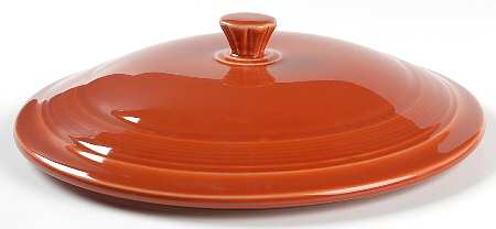 Fiesta Paprika (Intro 2010) Lid for 2 Qt Round Covered Casserole