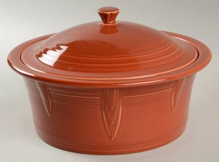 Fiesta Paprika (Intro 2010) 2.5 Qt Round Covered Casserole