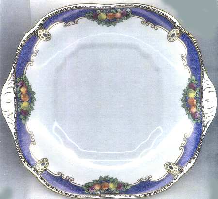 Somerset Handled Cake Plate