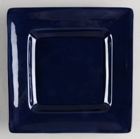 Barcelona Cobalt Blue Square Salad Plate