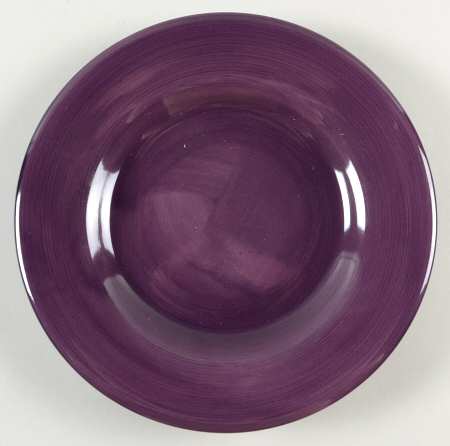 Barcelona Plum Salad Plate by Hd Designs