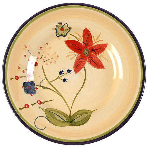 Simone Salad Plate by Hd Designs