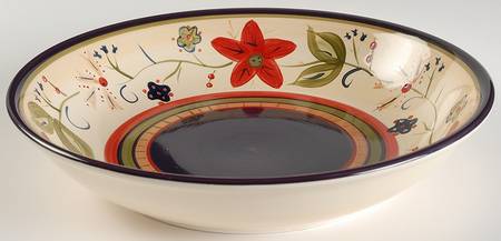 Simone 13" Pasta Serving Bowl by Hd Designs