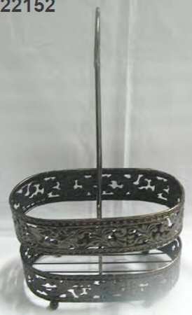 Scroll Metal Wine Bottle Rack