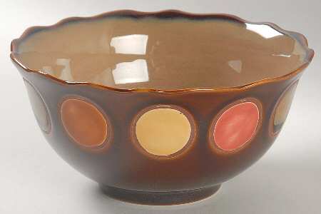 Citrus Dots Soup/Cereal Bowl