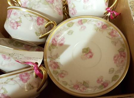 Schleiger 267-3 Flat Bouillon Cup & Saucer