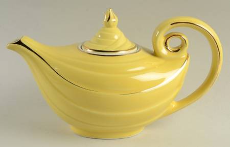 Teapots By Hall (Non-Pattern) Aladdin Teapot & Round Lid