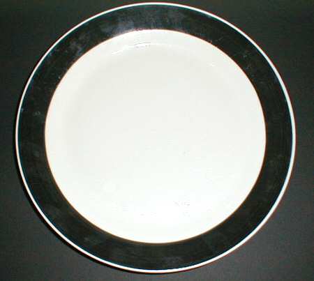 Jamestown Black Salad Plate