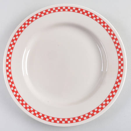 Checkers Scarlet by Homer Laughlin 