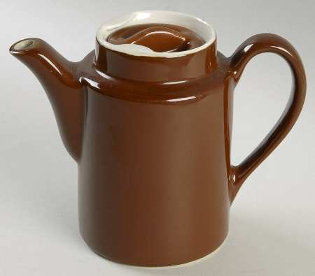 Washington Hall Brown 1 to 2 Cup Mini Washington Coffee Pot & Lid