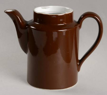 Washington Hall Brown 1 to 2 Cup Mini Washington Coffee Pot No Lid