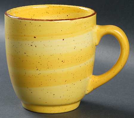 Twist Bright Yellow Mug