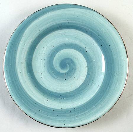 Twist Light Blue Salad Plate