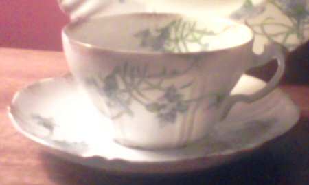 Schleiger 1035-9 Flat Cup & Saucer Set