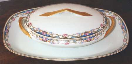 HEJ125 Oval Covered Vegetable