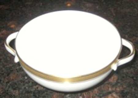 1034 Flat Cream Soup Bowl