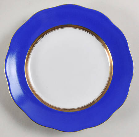 Silk Ribbon Salad/Dessert Plate