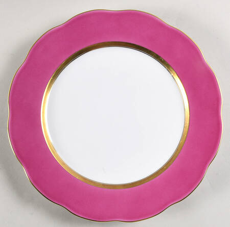 Silk Ribbon Buffet Service Plate