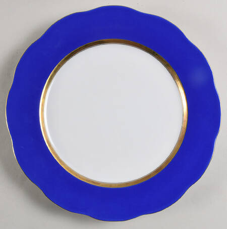 Silk Ribbon Buffet Service Plate