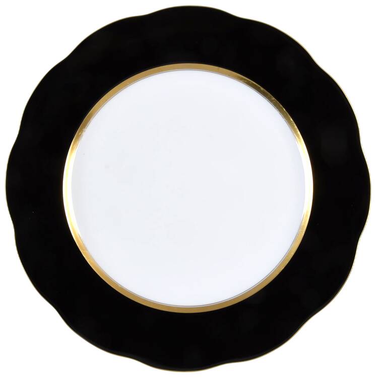Silk Ribbon Buffet Service Plate