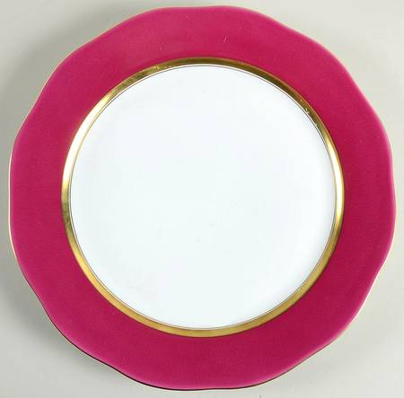 Silk Ribbon Service Plate (Charger)