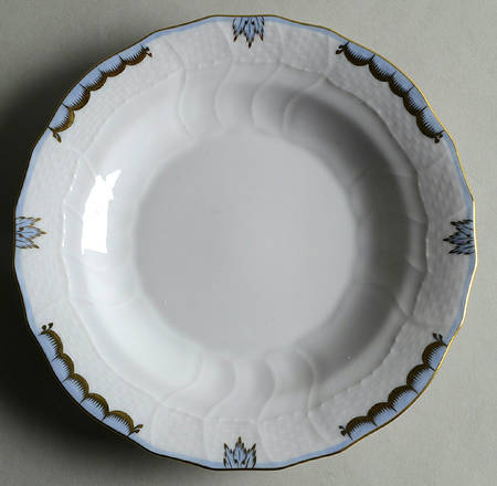 Princess Victoria Light Blue Dessert/Pie Plate