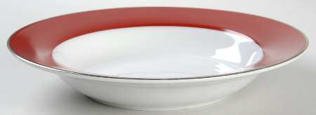 Traditional Holiday Rim Soup Bowl
