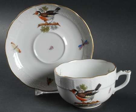 HO Footed Cup & Saucer Set