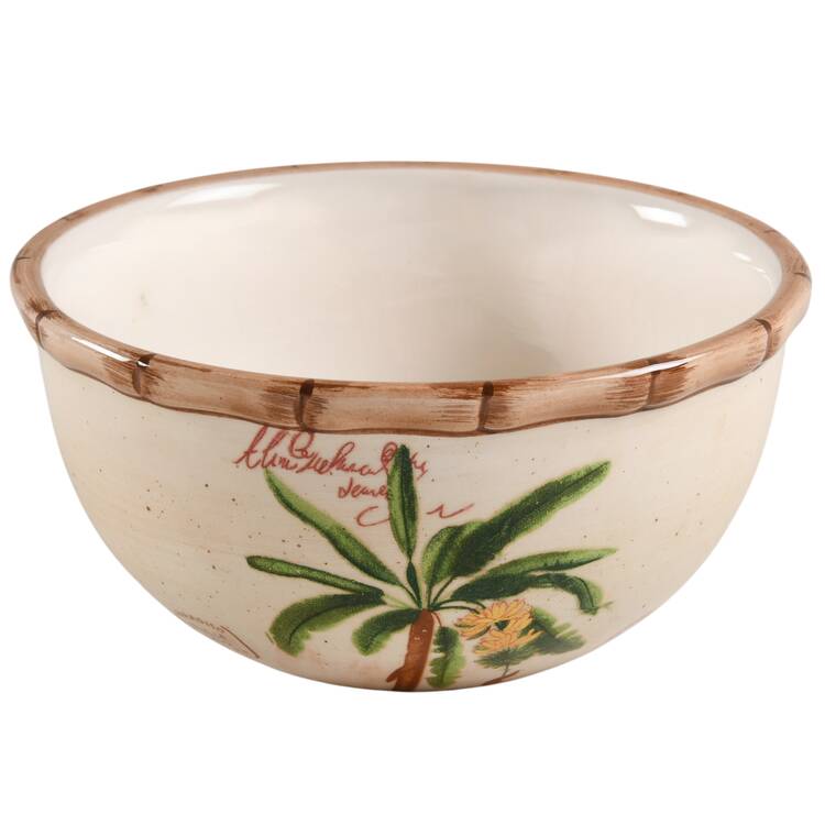 Palm Shanty Soup/Cereal Bowl