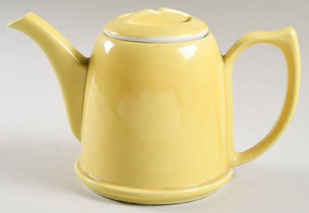 Canary Yellow Lipton Cozy Teapot Lipton Teapot & Lid