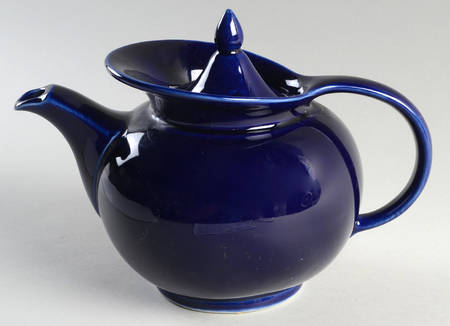 Cobalt Blue Windshield Teapot & Lid