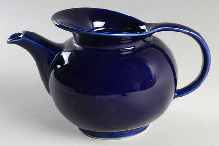 Cobalt Blue Windshield Teapot No Lid