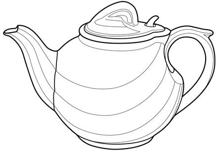 Cobalt Blue Parade Teapot & Lid