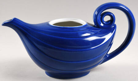 Cobalt Blue Aladdin Teapot No Lid