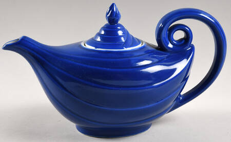 Cobalt Blue Aladdin Teapot & Lid