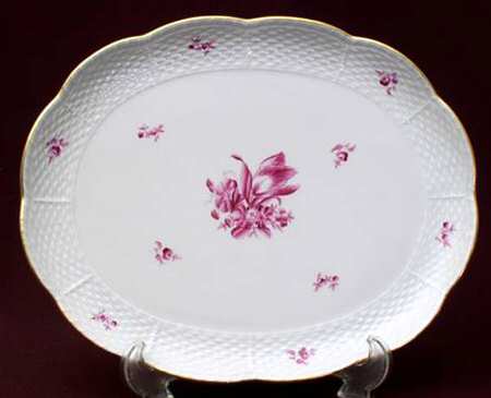HER75 12" Oval Tray
