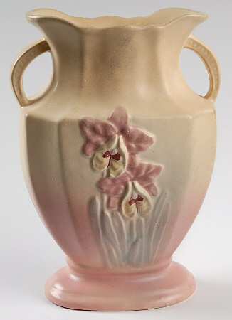 Orchid Pink Ivory 8" Vase
