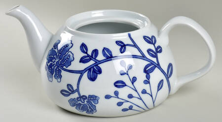 Blue and White Teapot No Lid