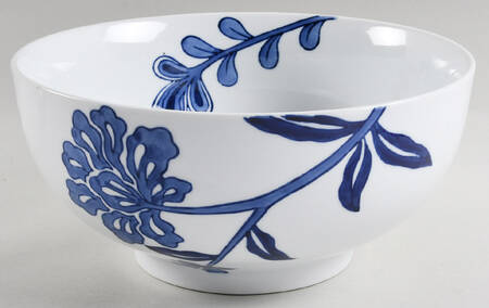 Blue and White 10" Mixing Bowl