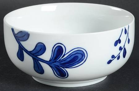 Blue and White Soup/Cereal Bowl