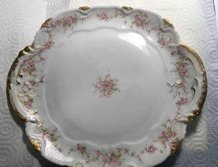 Schleiger 341-8 Handled Cake Plate