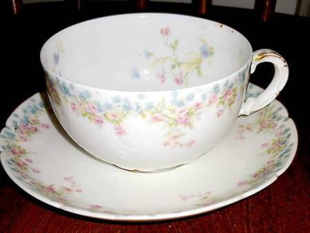 Schleiger 610-3 Flat Cup & Saucer Set