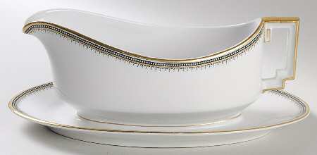 HC1214 Gravy Boat with Attached Underplate