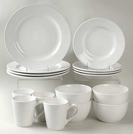 Siena White 16 Piece Set