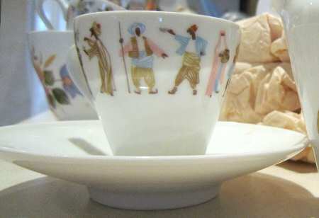 18439 Flat Demitasse Cup & Saucer Set