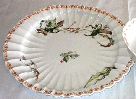H4198 10" Oval Serving Platter