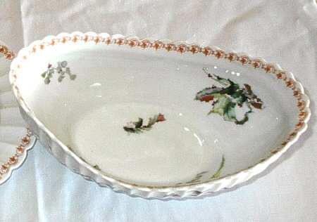 H4198 9" Oval Vegetable Bowl